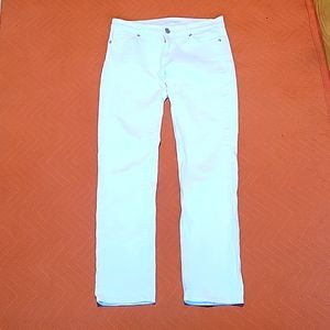 Ann Taylor Loft white jeans size 26